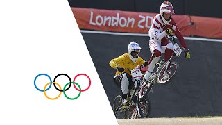 BMX Mens Final Highlights  Strombergs Gold  London 2012 Olympics [upl. by Ailet]