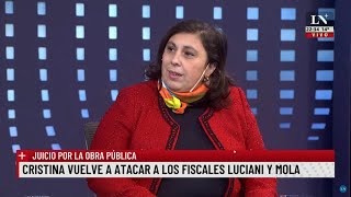 Paula Oliveto en  Voces con Luis Majul [upl. by Trebron]