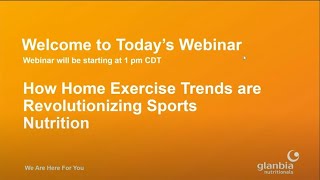 How Home Exercise Trends are Revolutionizing Sports Nutrition [upl. by Anilahs]