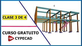 CURSO GRATUITO DE CYPECAD DISEÑO DE UN EDIFICIO EN CYPECAD  CURSO GRATIS 34 [upl. by Bainbrudge]