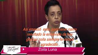 Entrevista por Zoila Luna en sólo para mujeres en Zol 1065 Fm [upl. by Atinnek]