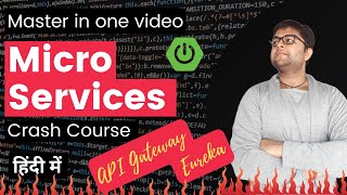 🔴 Microservices Crash Course for beginners  Spring Boot  Hindi [upl. by Nevart]