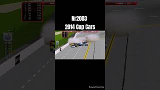 Nr2003 2014 Cup Cars nr2003 nascar racing crash [upl. by Sedrul]