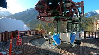 Village Gondola Up  Panorama Resort Invermere BC Canada [upl. by Ellehcit]