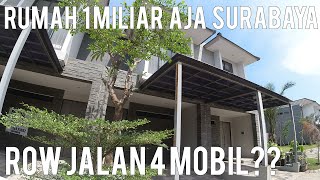 1 Miliyar Surabaya Row jalan 4 mobil Rumah Springville Residence tipe Orchid part 1 [upl. by Amelia951]