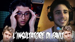 LORENZIST PARLA CON LINSULTATORE DI FAVIJ  ZAINO DI FNAF [upl. by Ahsinnod]