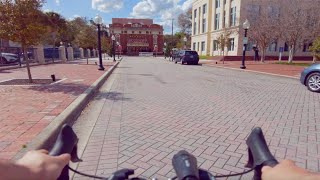 Downtown DeLand Florida Exploring Bike Ride [upl. by Carlin]