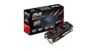 Unboxing ASUS RADEON R9 290X 4GB GDDR5 DIRECTU II OC [upl. by Eiro]