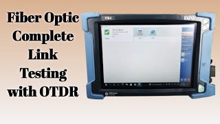 Comprehensive OTDR Testing of 203 km Optical Fiber Link  How to use OTDR amp Read the Trace  OTDR [upl. by Rehpinnej]