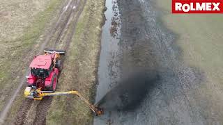 Ditch cleaner PR80 ROLMEX [upl. by Enahpad]