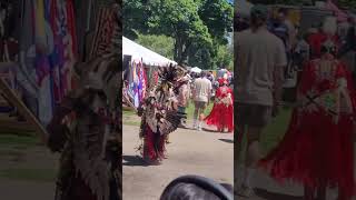 Na Me Res Traditional Pow Wow Indigenous Art Festival  Fort York Armoury Toronto Ontario  Food [upl. by Wexler]