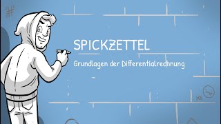 Grundlagen der Differentialrechnung  SPICKZETTEL [upl. by Lindahl453]