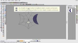 BERNINA Embroidery Software 6  Wreathing amp Kaleidoscope  Tool Tip 7 [upl. by Adnylam]