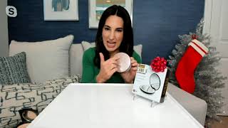 Fancii Lumi LED Lighted Compact 10x1x Magnification Mirror on QVC [upl. by Borreri417]