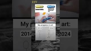 My progress in art 🎨 Meme  meme shorts ytshorts  441 [upl. by Dietz]