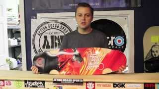 Action Board Sports Reviews the Landyachtz Ripple Ridge 2013 Longboard Skateboard [upl. by Harat685]