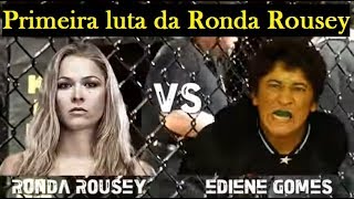 Primeira luta da Ronda Rousey [upl. by Toombs]