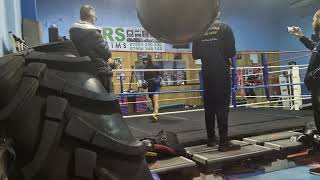 Ellis sparring at notts r3071024 [upl. by Eitsirk952]