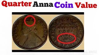 Quarter Anna coin value [upl. by Silvester]