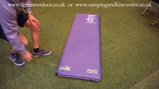 Kampa Self Inflating Mat Demonstration Video [upl. by Kellyn803]