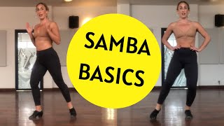 Samba Basics for Beginners  Steps and Technique [upl. by Florine168]