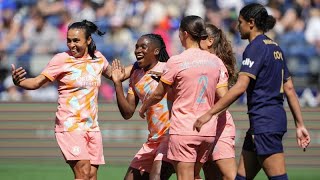 Zambias Barbra Banda scores twice as Orlando Pride win 8th straight game [upl. by Hilleary]