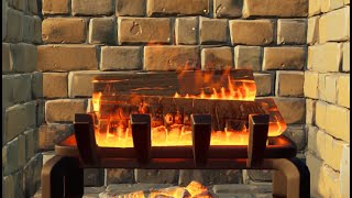 How to Warm Yourself at the Yule Log in the Cozy Lodge Location  Fortnite [upl. by Ahse]