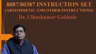 8087 80387 INSTRUCTION SET Part 2  Arithmetic and other instructions [upl. by Atinrehs]