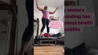 Rebounding on the BCAN mini trampoline isn’t just fun – it’s fantastic for your health [upl. by Ledah]