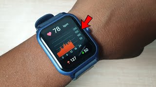 Smartwatch Se Heart Rate Blood Pressure Kaise Check Kare  How To Measure Heart Rate In Smart Watch [upl. by Liatrice234]