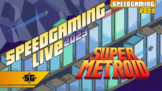 Smelon vs ProfessorSchool SGLIVE 2023 Online Super Metroid 100 Part 1 [upl. by Ladonna]