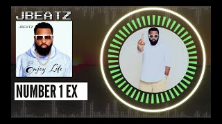 JBEATZDANOLA  NUMBER 1 EX Lyrics Video [upl. by Atsirhcal]