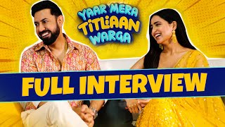 Gippy Grewal amp Tanu Grewal Full Interview  Yaar Mera Titliaan Warga Movie Special  Kiddaan [upl. by Atikcir]