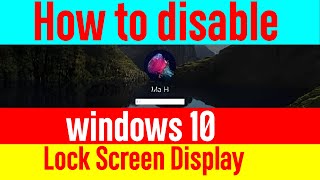 how to disable windows 10 auto lock screen display [upl. by Rella]