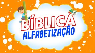 ALFABETIZAÇÃO BÍBLICA PALAVRAS COM A LETRA A [upl. by Elyagiba]