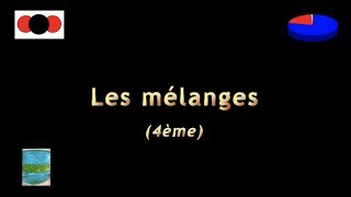 LCDR  les mélanges air atomes et molécules 4ème [upl. by Inohs941]