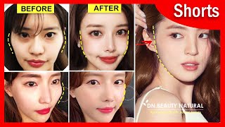 1 Minute Cheekbone reduction massage  Make your face smaller without surgery Shorts [upl. by Sillert]