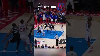 Chris Paul ULTRA CLUTCH🔥 nba basketball cp3 clippers spurs nbahighlights chrispaul [upl. by Amargo640]