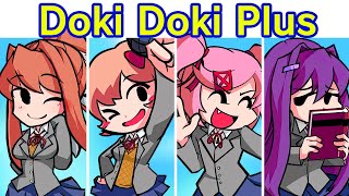 Friday Night Funkin VS Monika  Doki Doki Takeover Plus FNF Mod Doki Doki Literature ClubDDLC [upl. by Ck344]