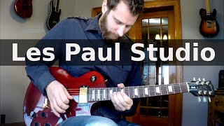 Gibson Les Paul Studio Demo [upl. by Namijneb446]