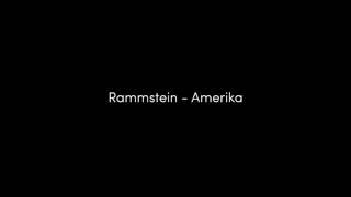 Rammstein  Amerika English Lyrics [upl. by Lurline]