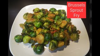 Brussels Sprout Fry Indian Style Brussels Sprout Diet Recipe in Tamil How to Cook Brussels Sprout [upl. by Talbot936]