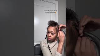 Tribal Braids Tutorial😍Using Bundles With Quick Weave In The Back elfinhair [upl. by Garnette]