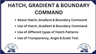 Hatch Command in AutoCAD The Secret to Faster Designs [upl. by Virg]