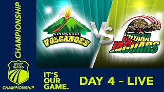 🔴LIVE Windward Islands v Guyana  Day 4  West Indies Championship  Sunday 16th February 2020 [upl. by Noryb]