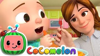 Yes Yes Vegetables Song  CoComelon Nursery Rhymes amp Kids Songs [upl. by Aikram]