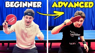 5 Skills That Separate Beginner amp Advanced Table Tennis Players [upl. by Tobit]