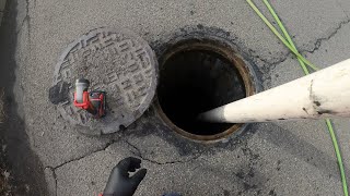 How to Unclog Underground Drainage Pipe  Step by Step Guide [upl. by Latouche]