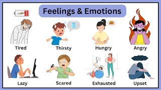 Emotions and Feelings  Learn English Vocabulary with Pictures [upl. by Limak477]