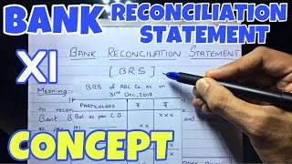 1 Bank Reconciliation Statement  Concept By Saheb Academy  Class 11 [upl. by Newbold]